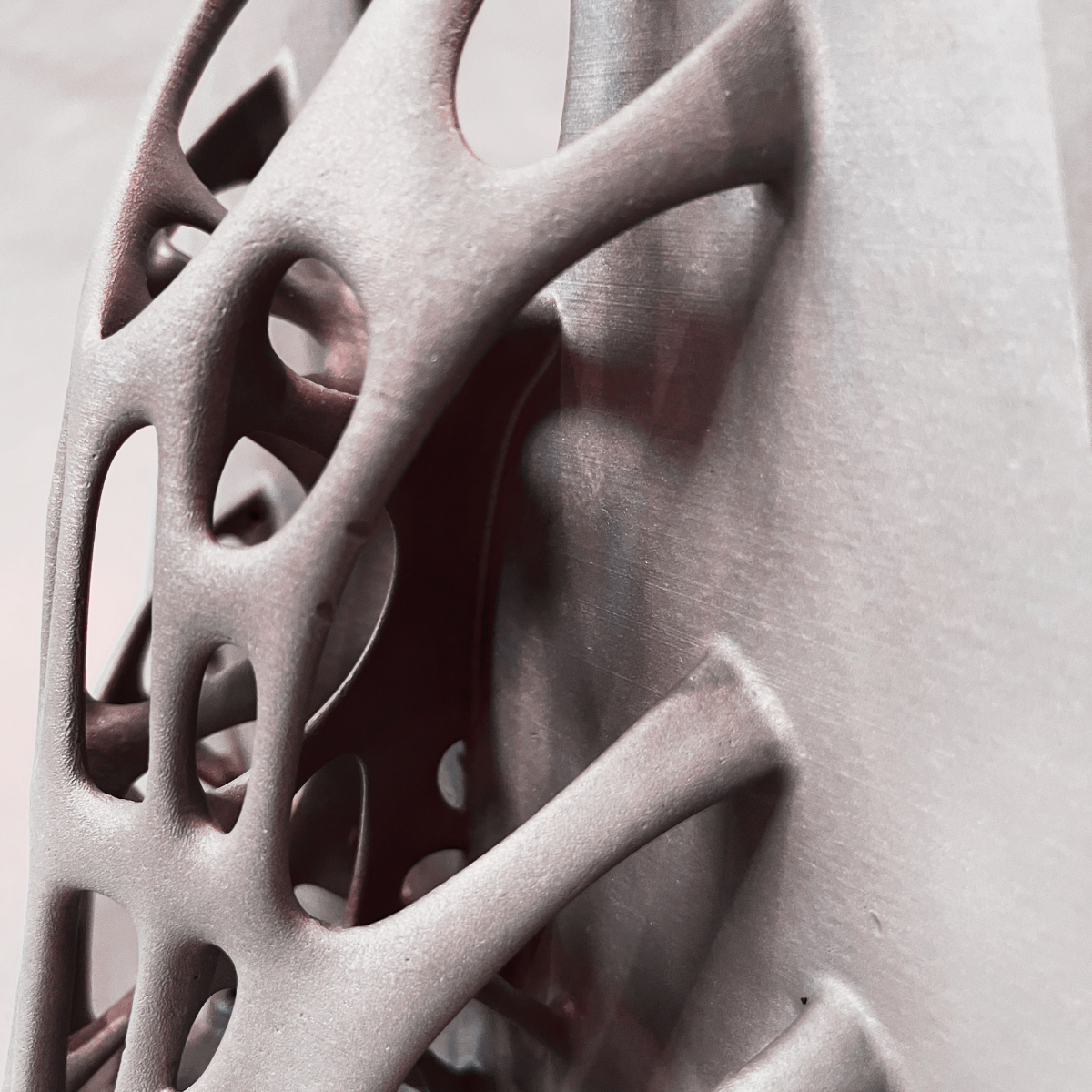 Investment cast critical part close-up